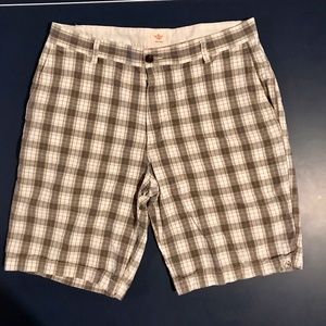 Men's Dockers Plaid Shorts Size 36